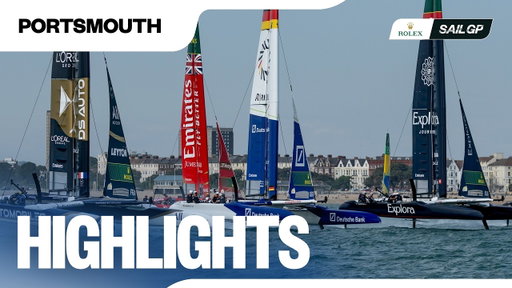 Weekend Highlights // Emirates Great Britain Sail Grand Prix | Portsmouth