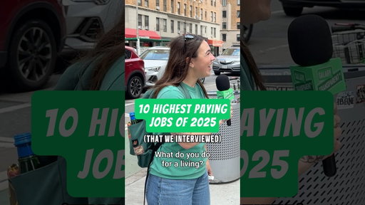 The 10 highest-paying jobs we interviewed in 2025! #salarytransparentstreet #paytransparency