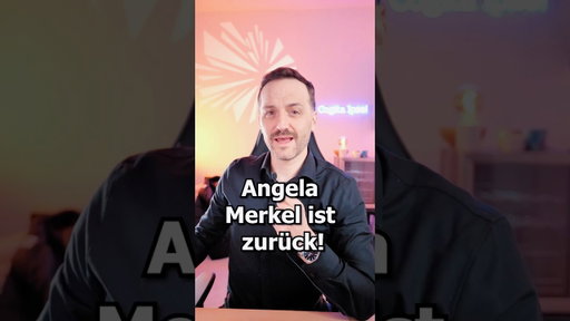 Angela Merkel ist zurück.