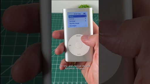 We did surgery on an iPod!