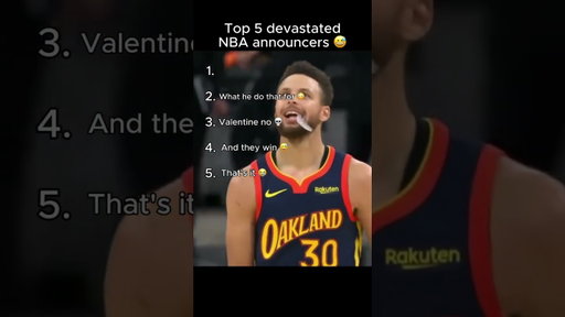 Top 5 Devastated NBA announcers 😭