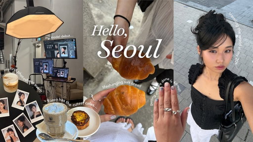 my life in Korea 🍚🌷 | my first photoshoot as a K-POP idol, korean nails & a major HAUL