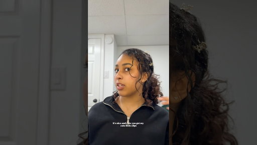 easy hairstyle🫧 #curlyhair #curlyhairstyles #curlygirlmethode #curlyhairtutorial #hairstyles