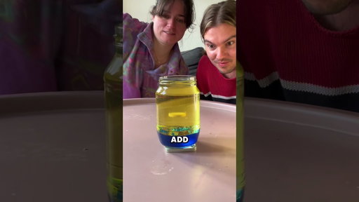 making a lava lamp for my kids