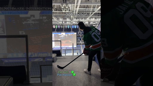 Shooting from the TOP of the NHL arena w Pat Maroon⚡️🏒