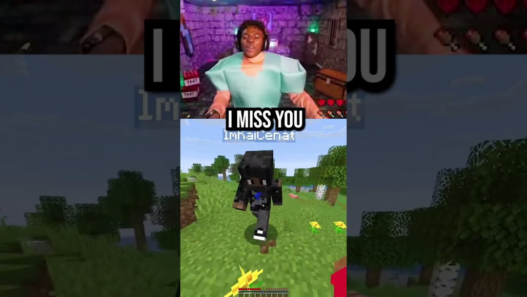 IShowSpeed’s Wholesome Reaction To Seeing Kai Cenat In Minecraft 💀🔥