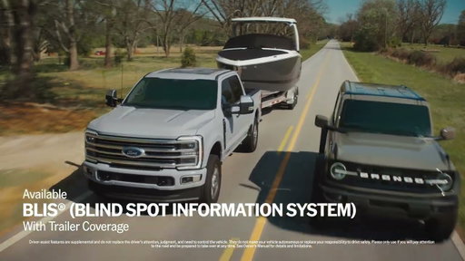 2026 Ford Super Duty® | Blind Spots Covered From Truck to Trailer