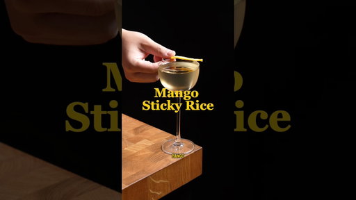 Mango sticky rice… as a martini #shorts