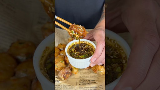 Crispy Rice Paper Shrimp Dumplings!