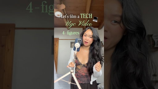 Let’s film a 4-figure tech UGC video for REDDIT?!