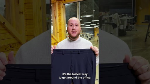You should definitely wear pants.