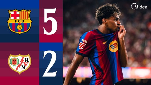 FC BARCELONA 5 vs 2 RAYO VALLECANO | LALIGA 2026/27 MD03 🔵🔴