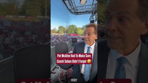 Nick Saban’s Reaction to Alabama’s “Dixieland Delight” 😳