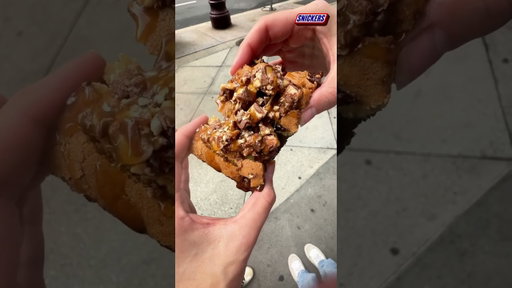 Meet Brookie topped with Snickers®