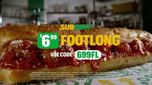 Sub Club Members Get a footlong for just $6.99.