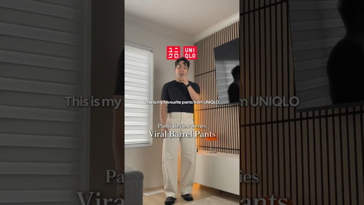 Viral Barrel Pants #uniqlo