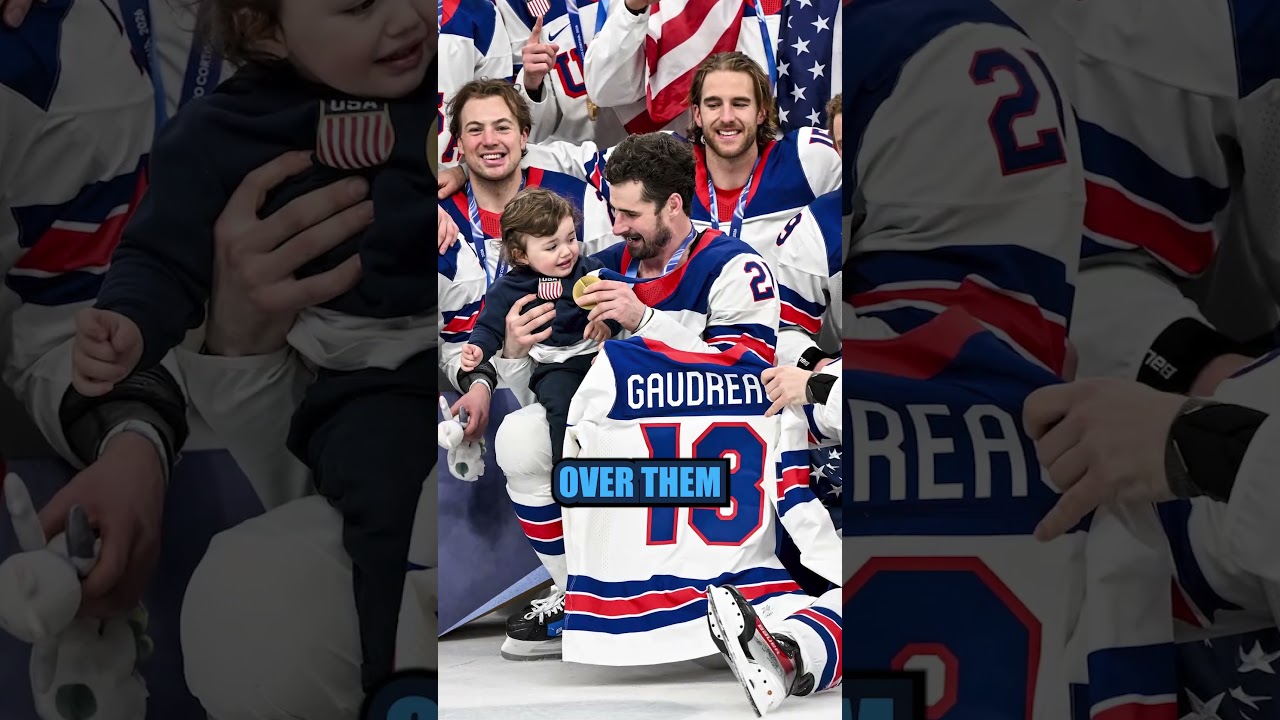 Johnny Gaudreau was looking over the boys yesterday