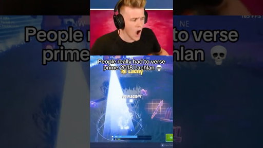 People really had to fight 2018 Lachlan...