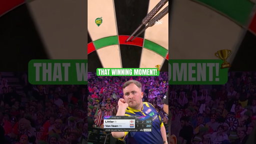 327 IN SIX DARTS TO WIN! 🏆 | 2025/26 Paddy Power World Darts Championship