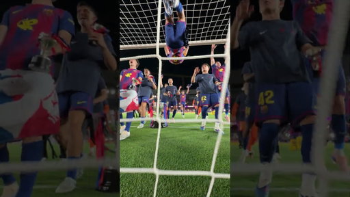 Ladies and gentlemen, the 𝗯𝗮𝗰𝗸-𝘁𝗼-𝗯𝗮𝗰𝗸 champions 🏆 #shorts #fcbarcelona