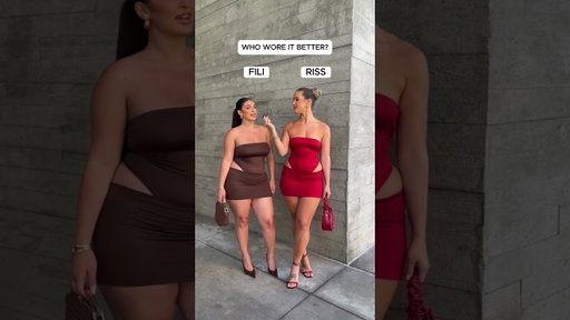 Both are serving… but you gotta pick one 🔥✨