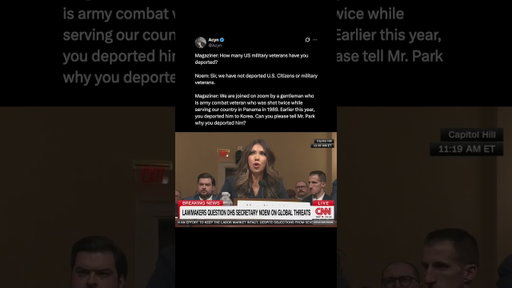 Noem Caught LYING UNDER OATH During LIVE Hearing...with VIDEO PROOF!!!