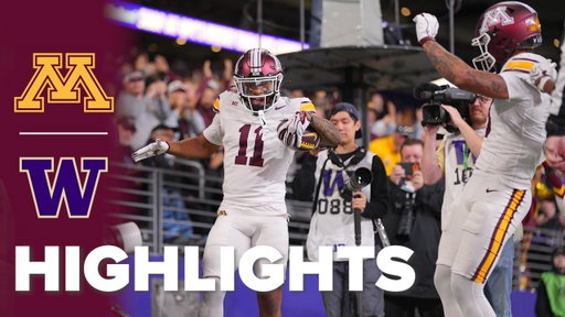 Minnesota at Washington | NCAA Football Highlights | Sept. 26, 2026