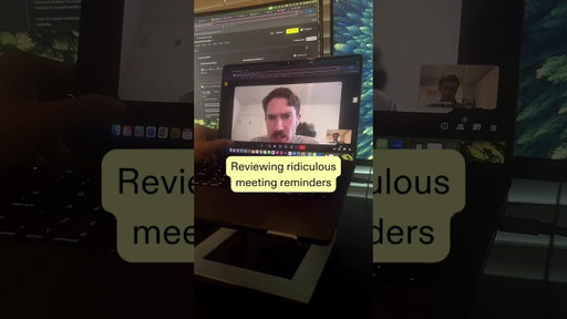 Meeting reminders gone gen Z