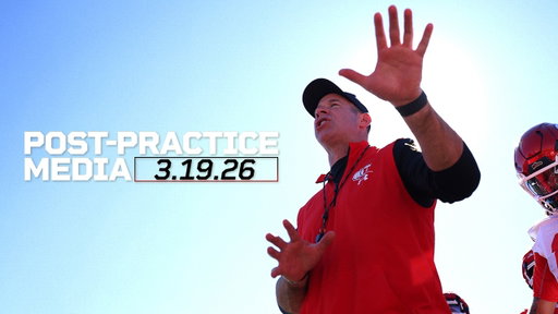 Media Availability | Spring Ball: Practice #1