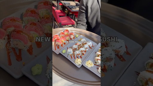 New Hand-Rolled Sushi