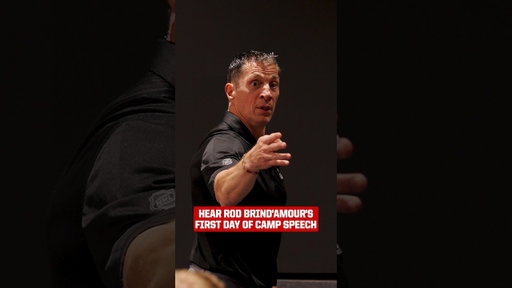 Rod Brind'Amour's First Day of Camp Speech
