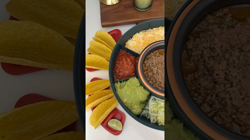 Restocking my taco bar 🌮 #asmr #food #amazonfinds #satisfying #aesthetic #shorts #viral #viralvideo