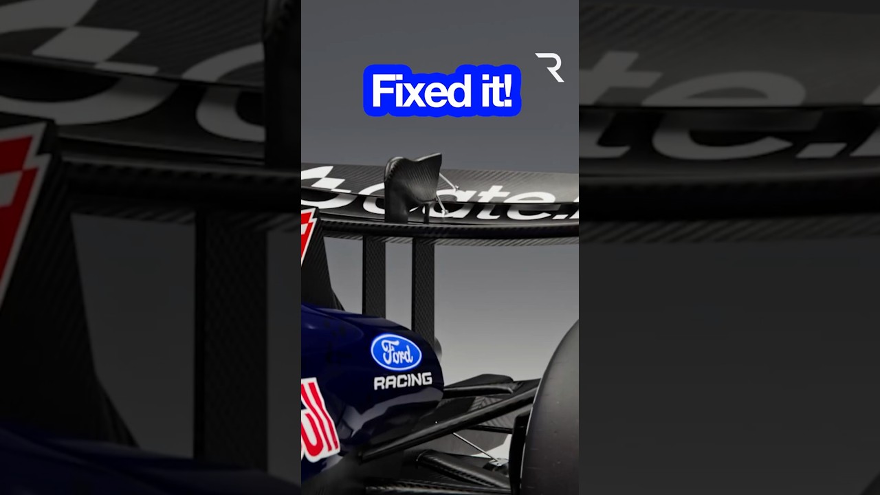 ✅ Red Bull's F1 wing FIX