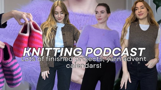 My first cable cardi + Petite  Knit Heavy | Knitting Podcast