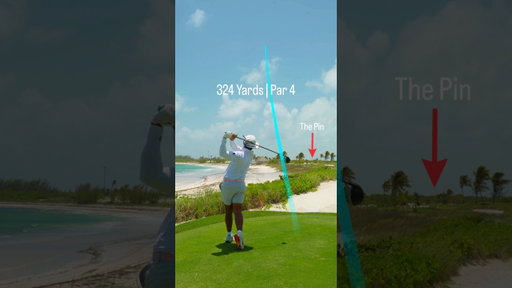 PAR 4 ON THE BEACH 😳