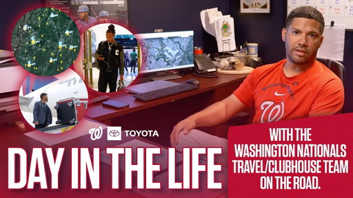 MLB Team Travel + Clubhouse Staff Road Trip Prep With the Nationals | Day In The Life
