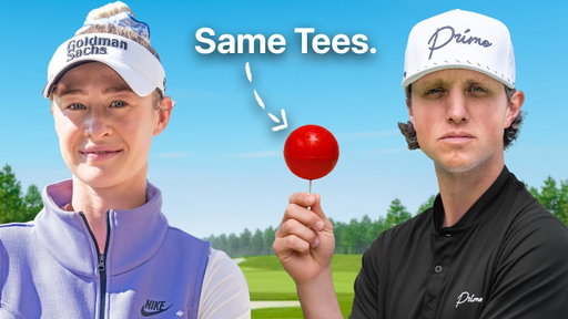 Can I Beat Nelly Korda From the Same Tees?