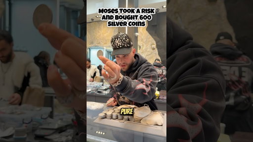 MOSES BOUGHT 600 SILVER COINS ❗️