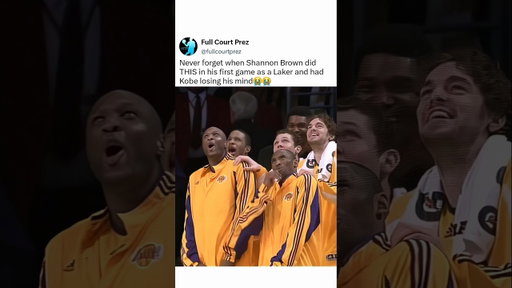 Bro had Kobe STUNNED😭