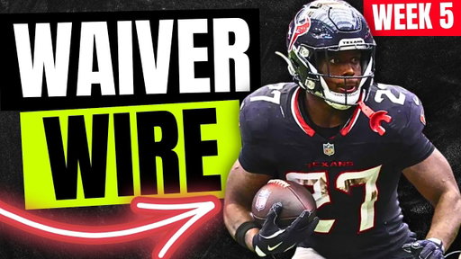 🚨 MUST ADD Waiver Wire Targets in Week 5 Fantasy Football! 🚨
