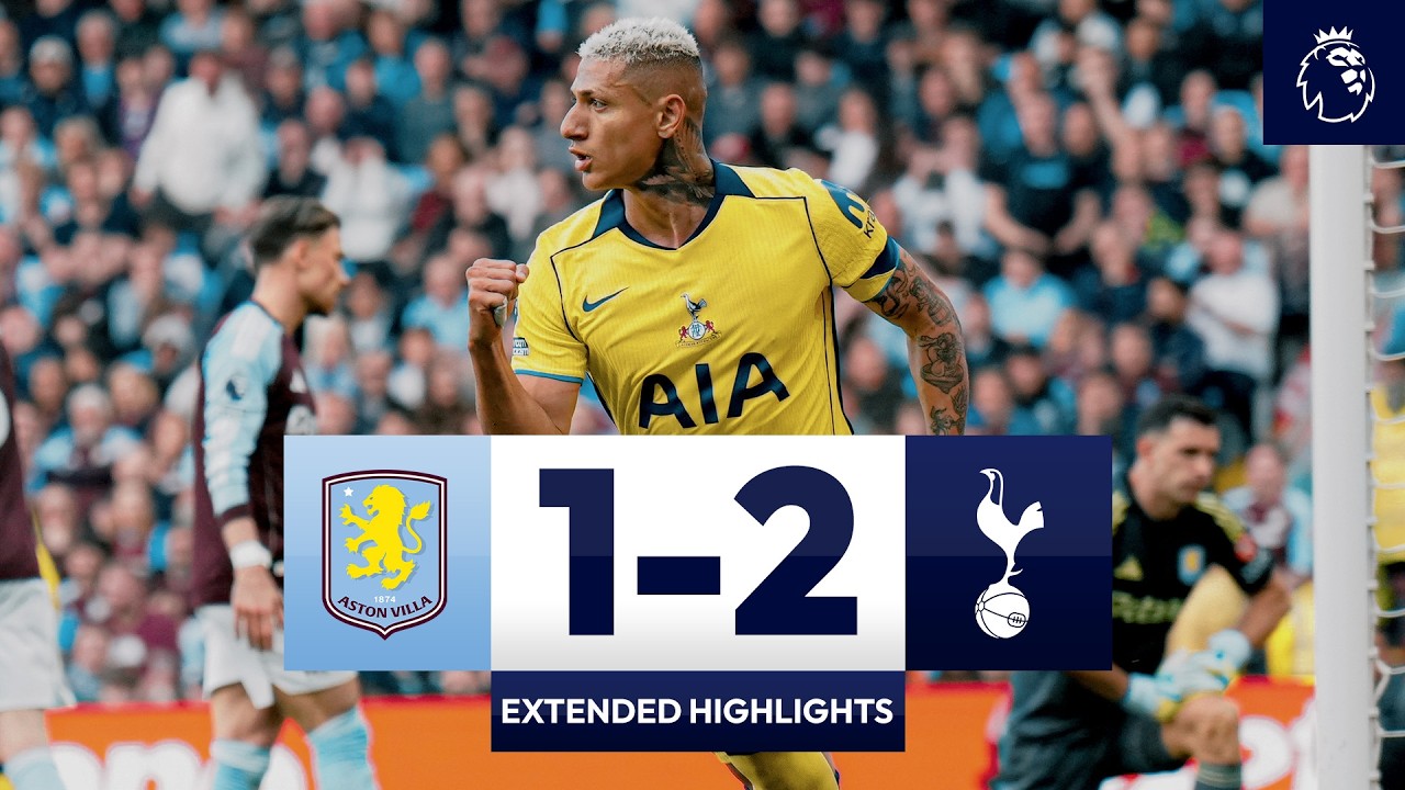 Aston Villa 1-2 Spurs | Extended Premier League Highlights
