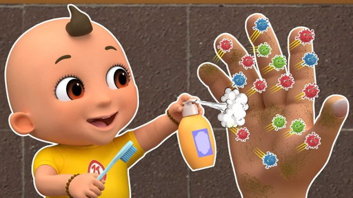 Wash Your Hands | अच्छी आदतें | Hindi Rhymes For Kids - Zappy Toons