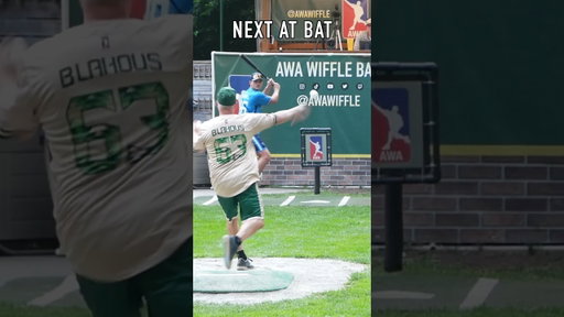 Is the Pitcher Right?🤯 #dingersornothing #wiffleball #baseball #shorts