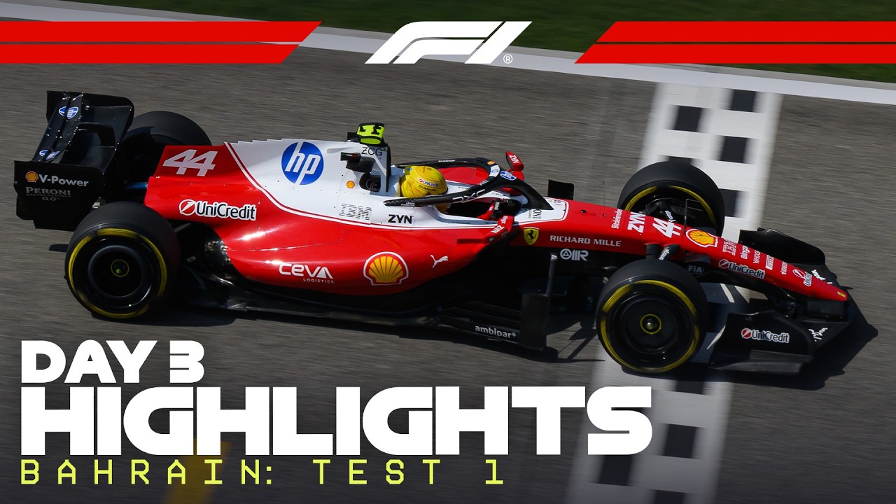 Day 3 Highlights | 2026 Bahrain Pre-Season Testing