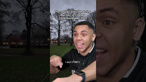 Burnley robbed by Chelsea clear handball lol #comedyskit #football #premierleague