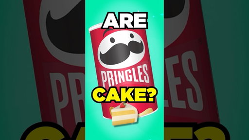 Pringles are a Dessert 🎂