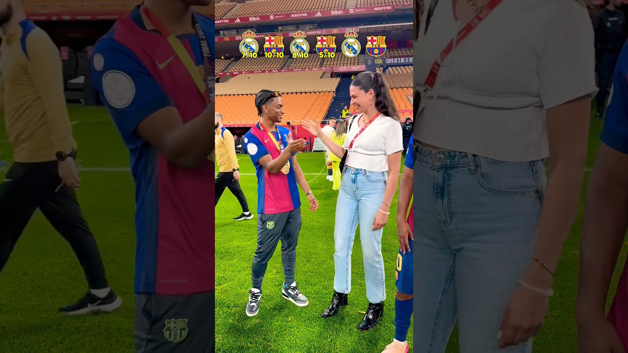 Who did it better: Real Madrid or FC Barcelona? 🤝🔊