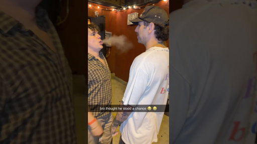 Almost creamed him