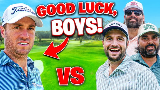 Justin Thomas Challenged Us To A Golf Match!