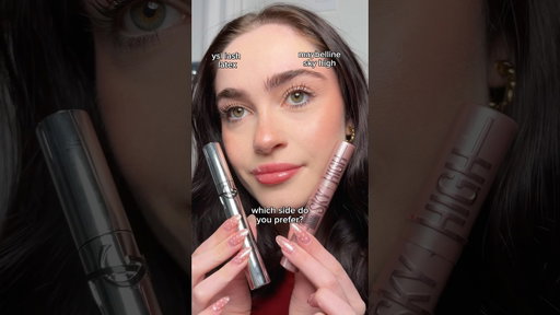 maybelline sky high vs. ysl lash latex mascara battle✨🩷